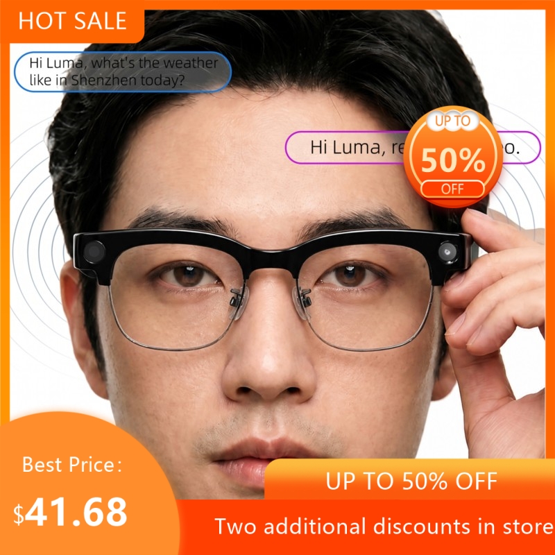 Photography Translate - Half Frame Smart Glasses With 800W