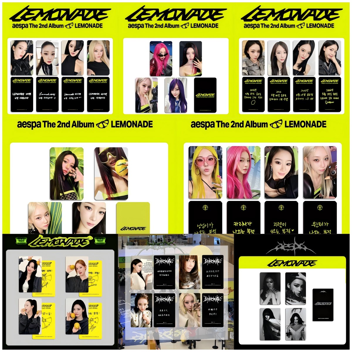 Photography News - 4PCS New Popular KPOP Group AESPA