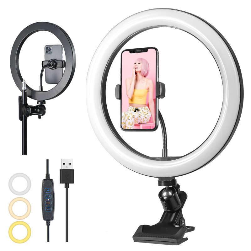 Photography Videos - Dimmable Led Ring Light Profissional 26cm