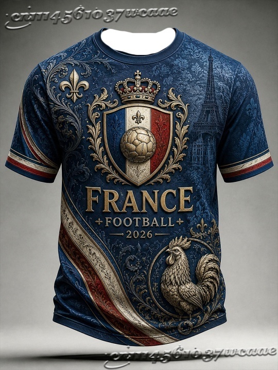 Photography Urban - Unisex France Fan Soccer Jersey Rooster