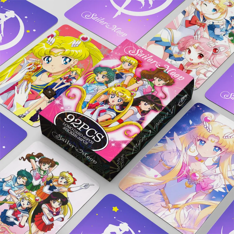 Photography News - 92pcs Sailor Moon New Lomo Cards