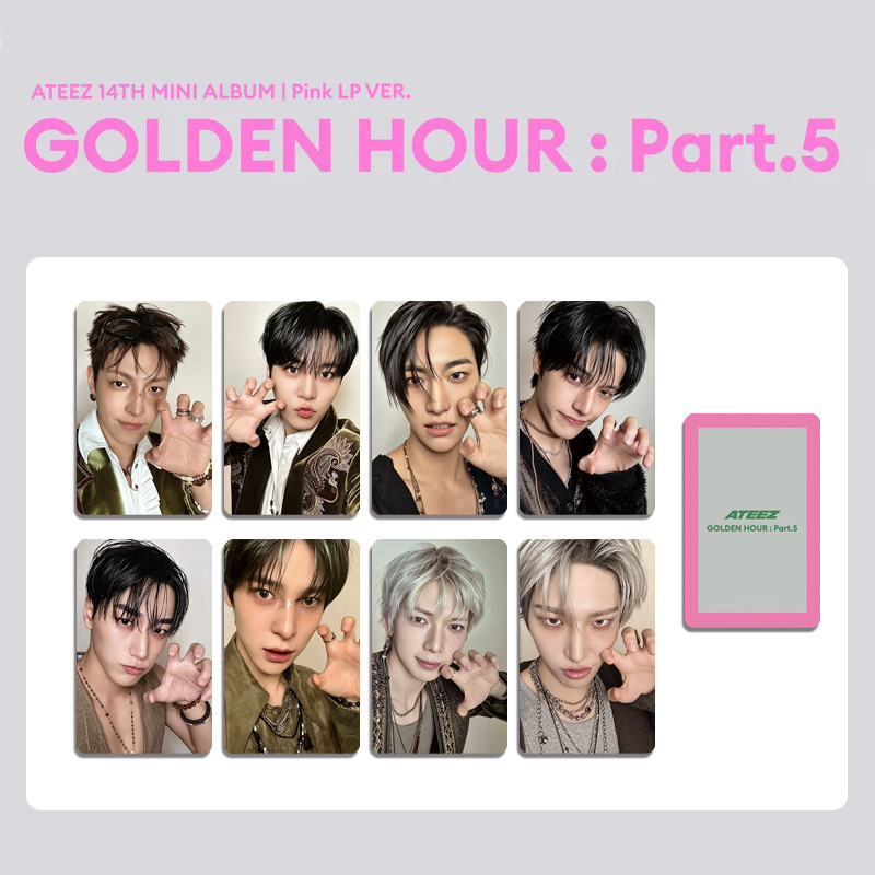 Photography News - 8Pcs/Set Idol Boys ATEEZ New Album