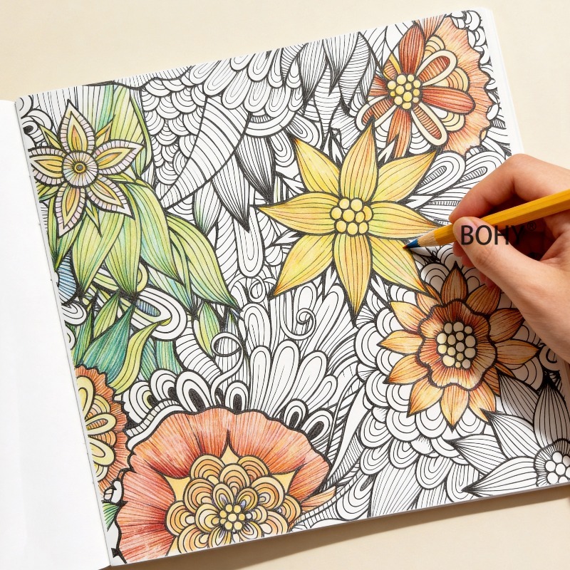 Photography Book - 1 Flower Mandala Flower and Bird