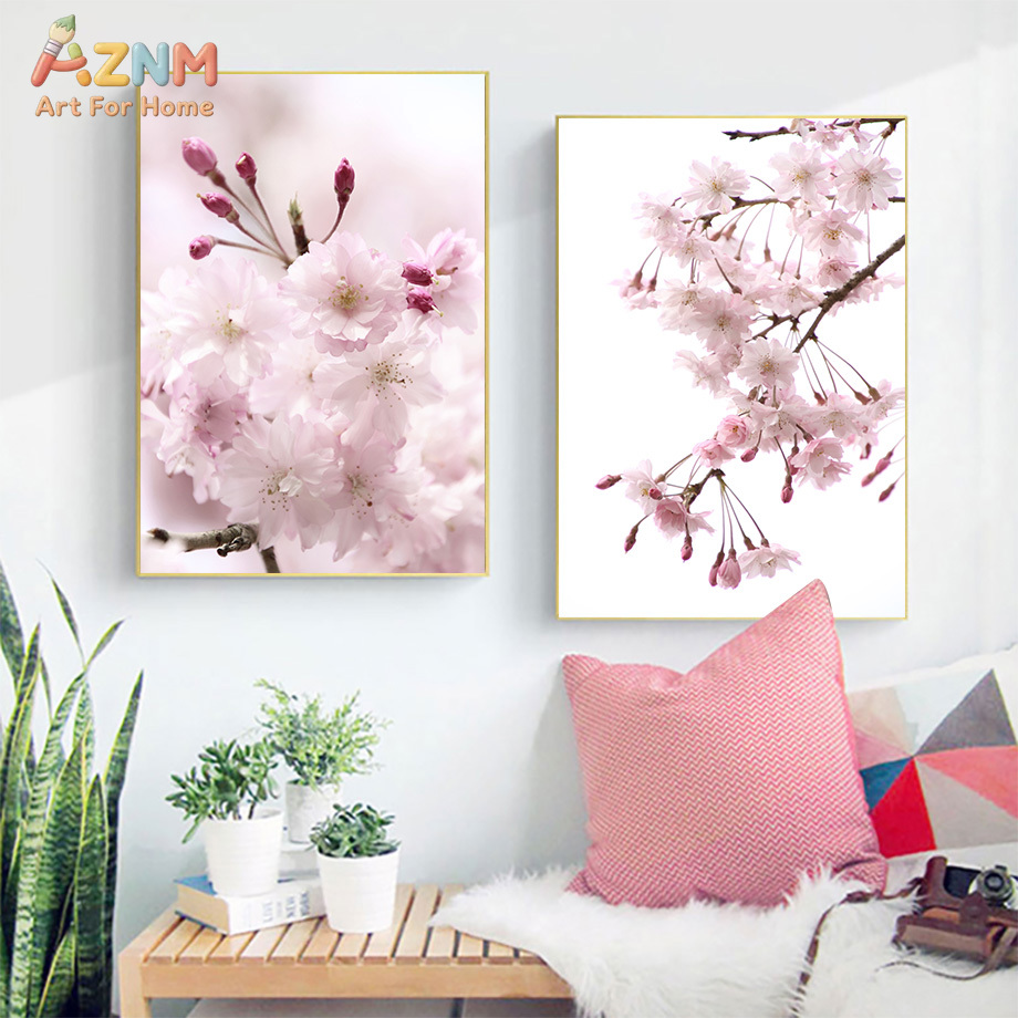AZNM Pink Cherry Blossom Canva - đánh giá và giá Photography Quotes
