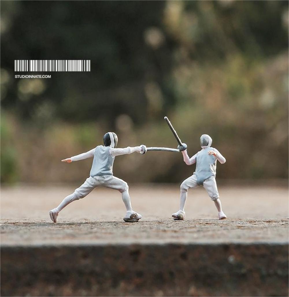 Resin 3D Print  1/64 Fencing C - đánh giá và giá Photography Competition
