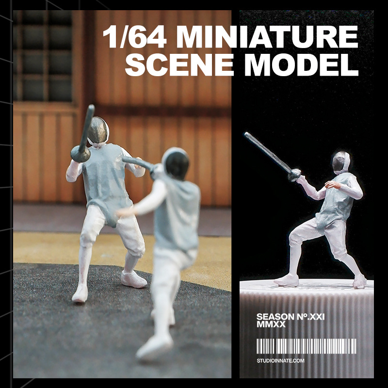 Resin 3D Print  1/64 Fencing C - đánh giá và giá Photography Competition
