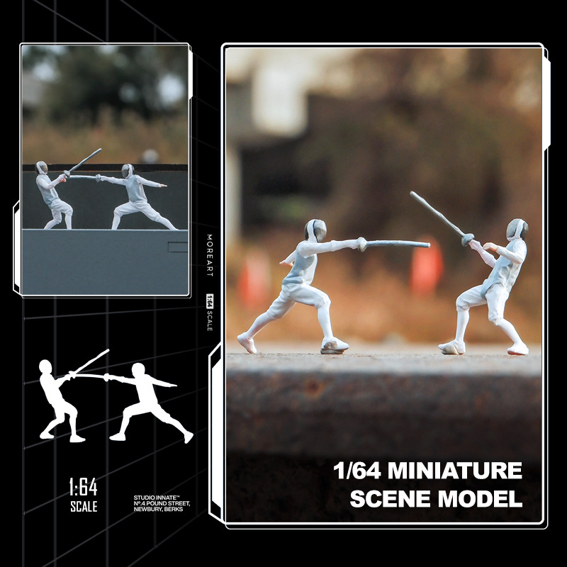 Resin 3D Print  1/64 Fencing C - đánh giá và giá Photography Competition