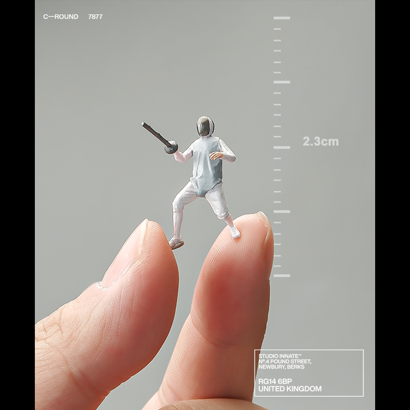 Resin 3D Print  1/64 Fencing C - đánh giá và giá Photography Competition