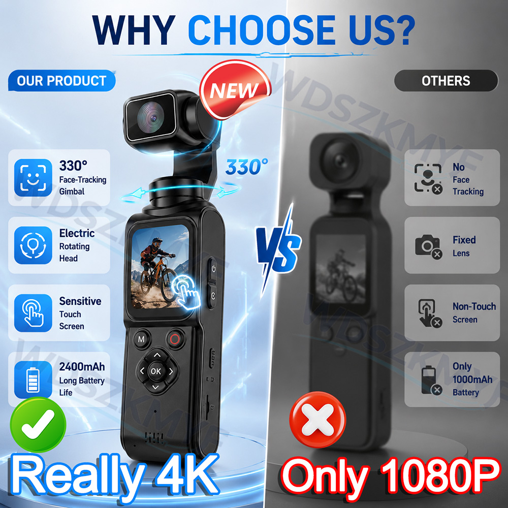 330° Face Track 4K Portable Ac - đánh giá và giá Photography Youtube