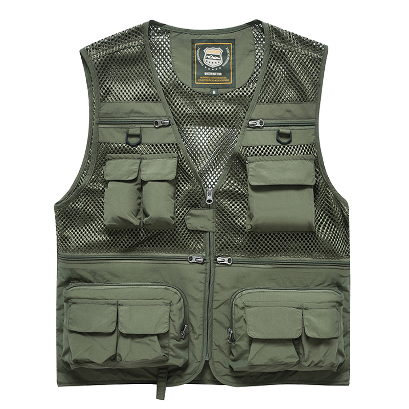 New outdoor multi pocket vest  - đánh giá và giá Photography Jacket