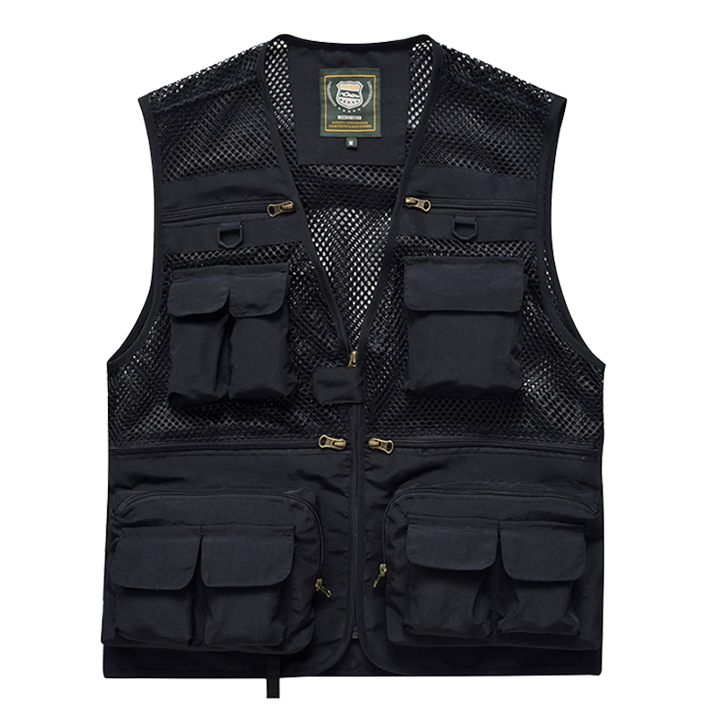 New outdoor multi pocket vest  - đánh giá và giá Photography Jacket
