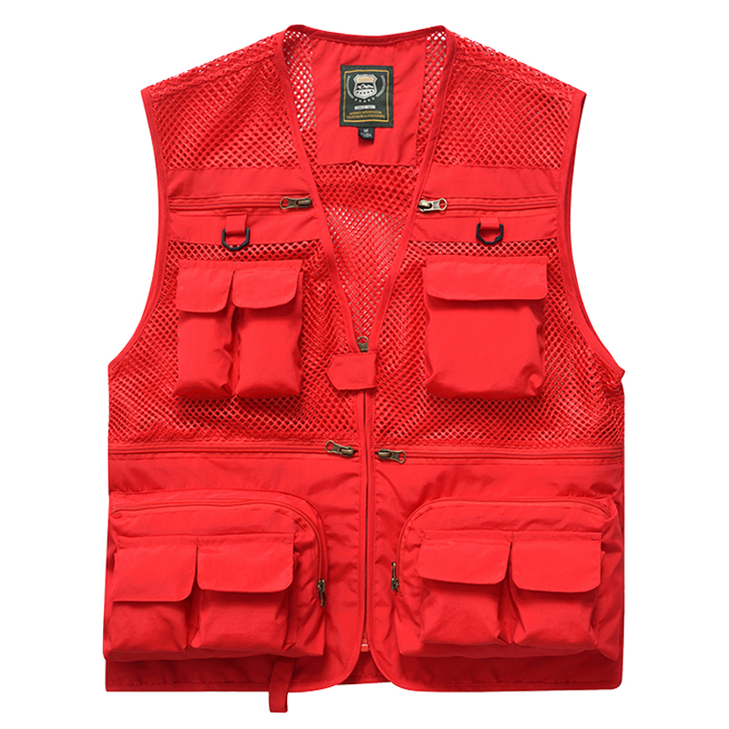New outdoor multi pocket vest  - đánh giá và giá Photography Jacket