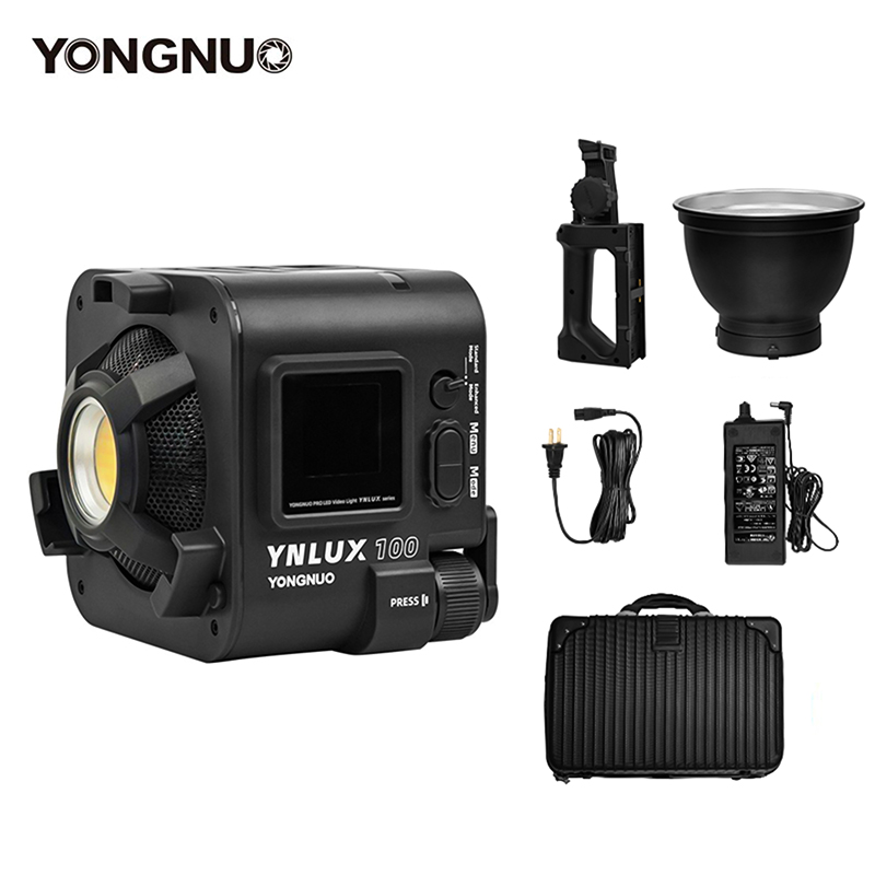 YONGNUO YNLUX100 100W 3200K-56 - đánh giá và giá Photography Videos