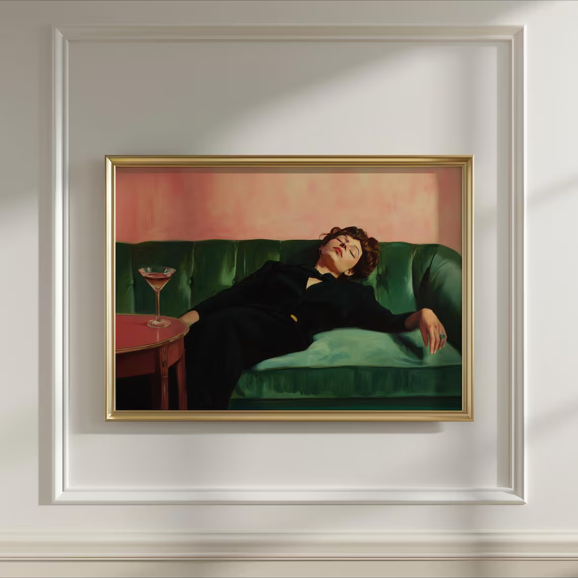 Woman on Couch with Martini |  - đánh giá và giá Photography By