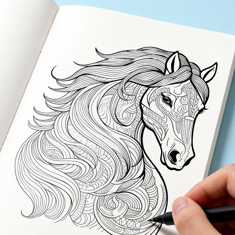 A Hand Drawn Coloring Book for - đánh giá và giá Photography Book