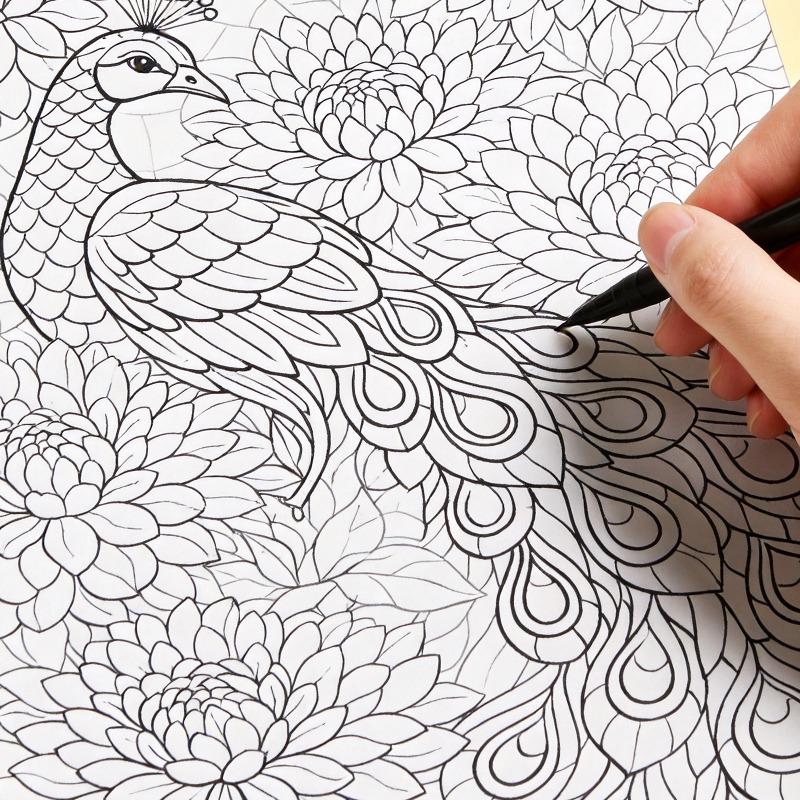 A Hand Drawn Coloring Book for - đánh giá và giá Photography Book