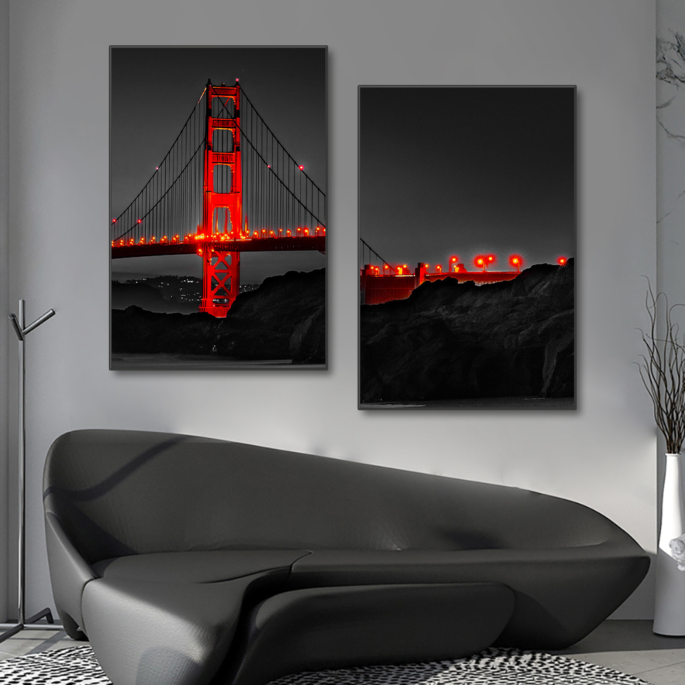 3PCS Frameless Poster Golden G - đánh giá và giá Photography Pose