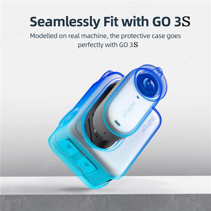 Silicone Protective Case For I - đánh giá và giá Insta360 Camera Go 3