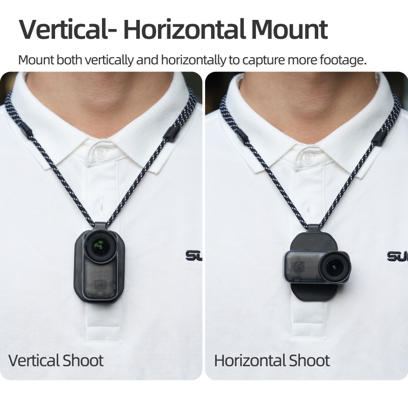 Magnetic Camera Mount Neck Lan - đánh giá và giá Insta360 Camera Go 3