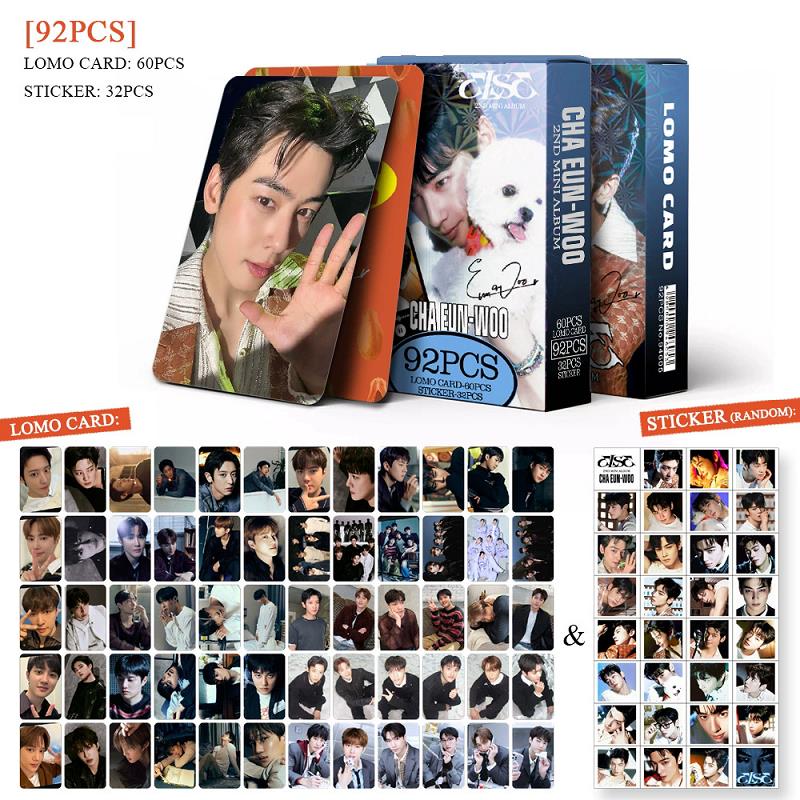 92PCS Cha Eun-Woo New Album EL - đánh giá và giá Photography News