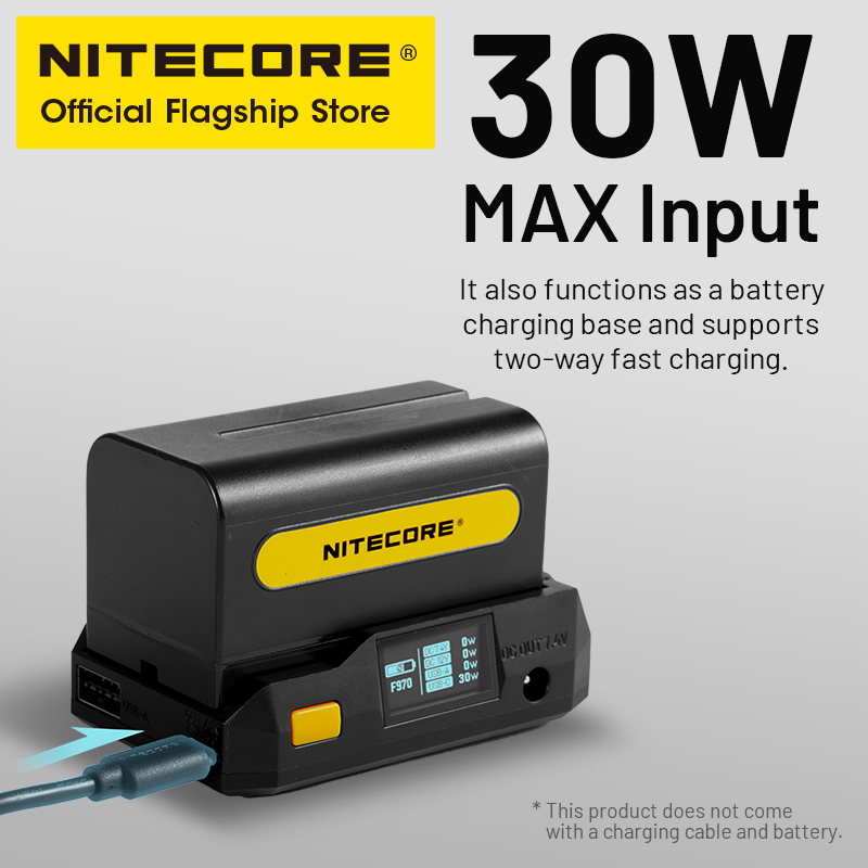 NITECORE BAP10 NP-F Battery Ad - đánh giá và giá Photography Unit