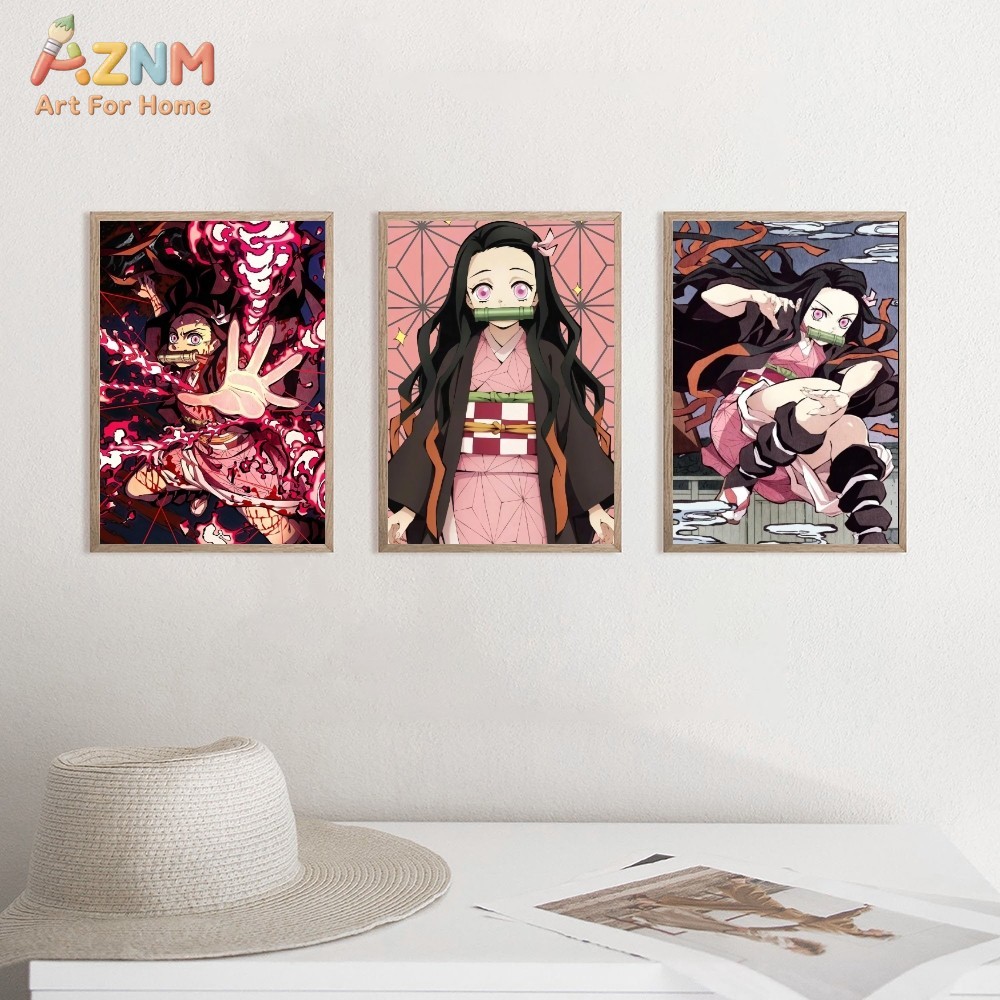 AZNM Demon Slayer Kamado Nezuk - đánh giá và giá Photography Pose