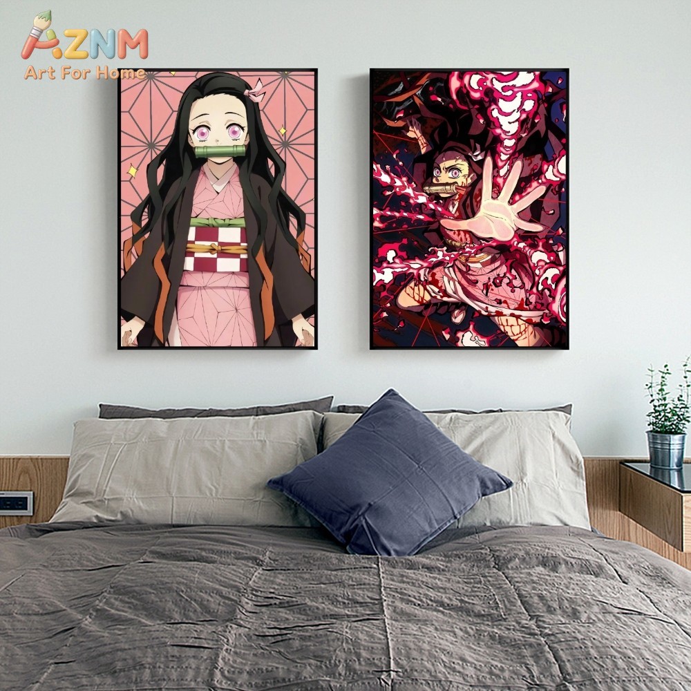 AZNM Demon Slayer Kamado Nezuk - đánh giá và giá Photography Pose