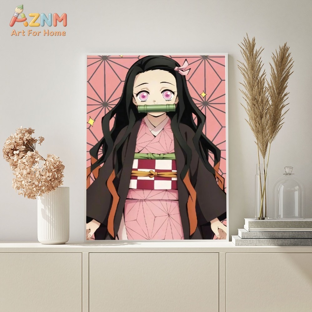 AZNM Demon Slayer Kamado Nezuk - đánh giá và giá Photography Pose