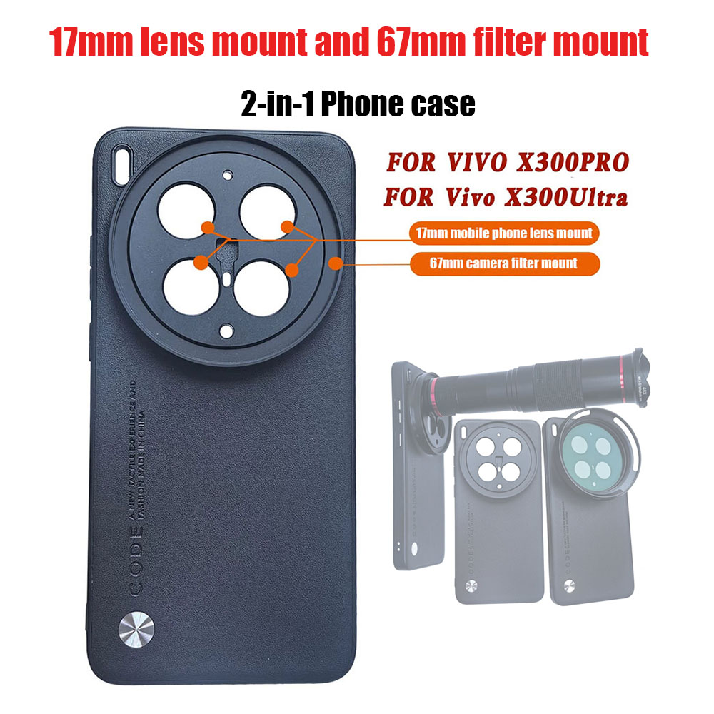 17mm Lens Mount & 67mm Filter  - đánh giá và giá Photography Kit Vivo X300 Pro