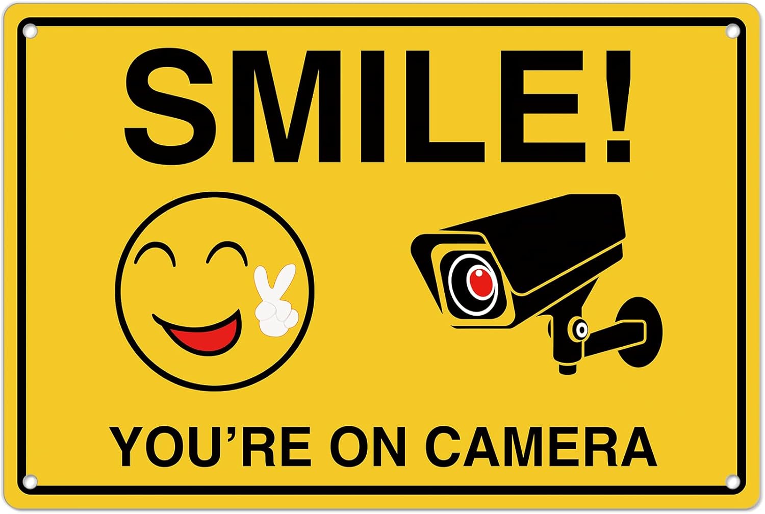 Smile Youre On Camera Signs ;  - đánh giá và giá Photography Unit