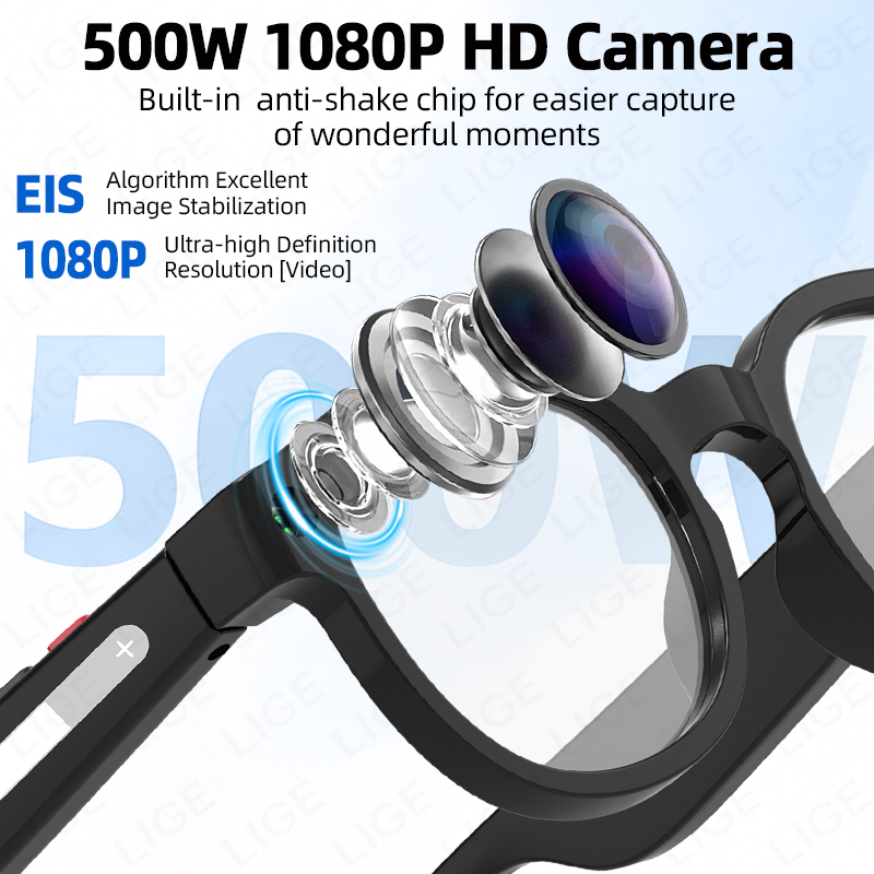 LIGE Smart Sunglasses Men with - đánh giá và giá Photography Translate