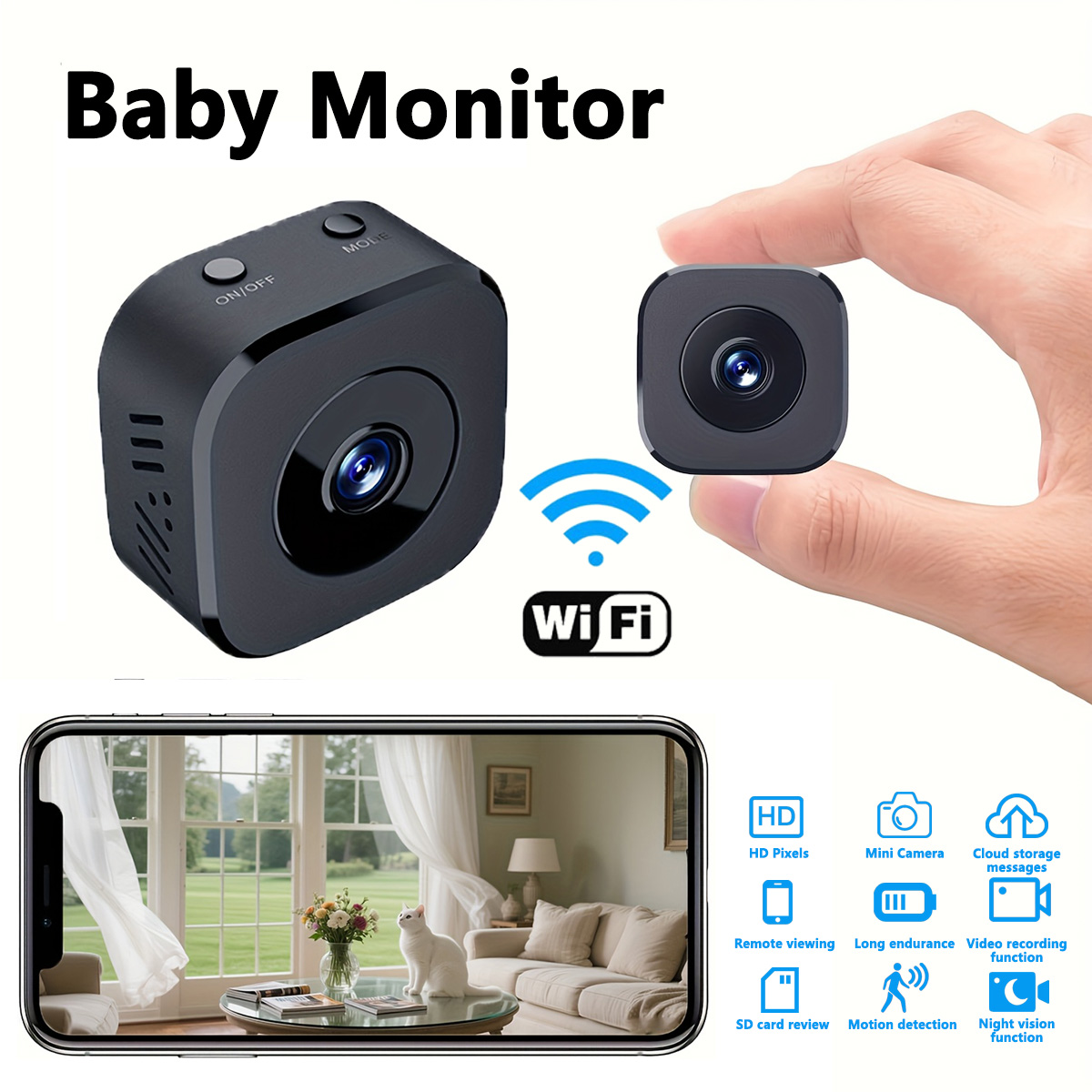 1080P HD Mini WiFi Camera Indo - đánh giá và giá Photography Unit
