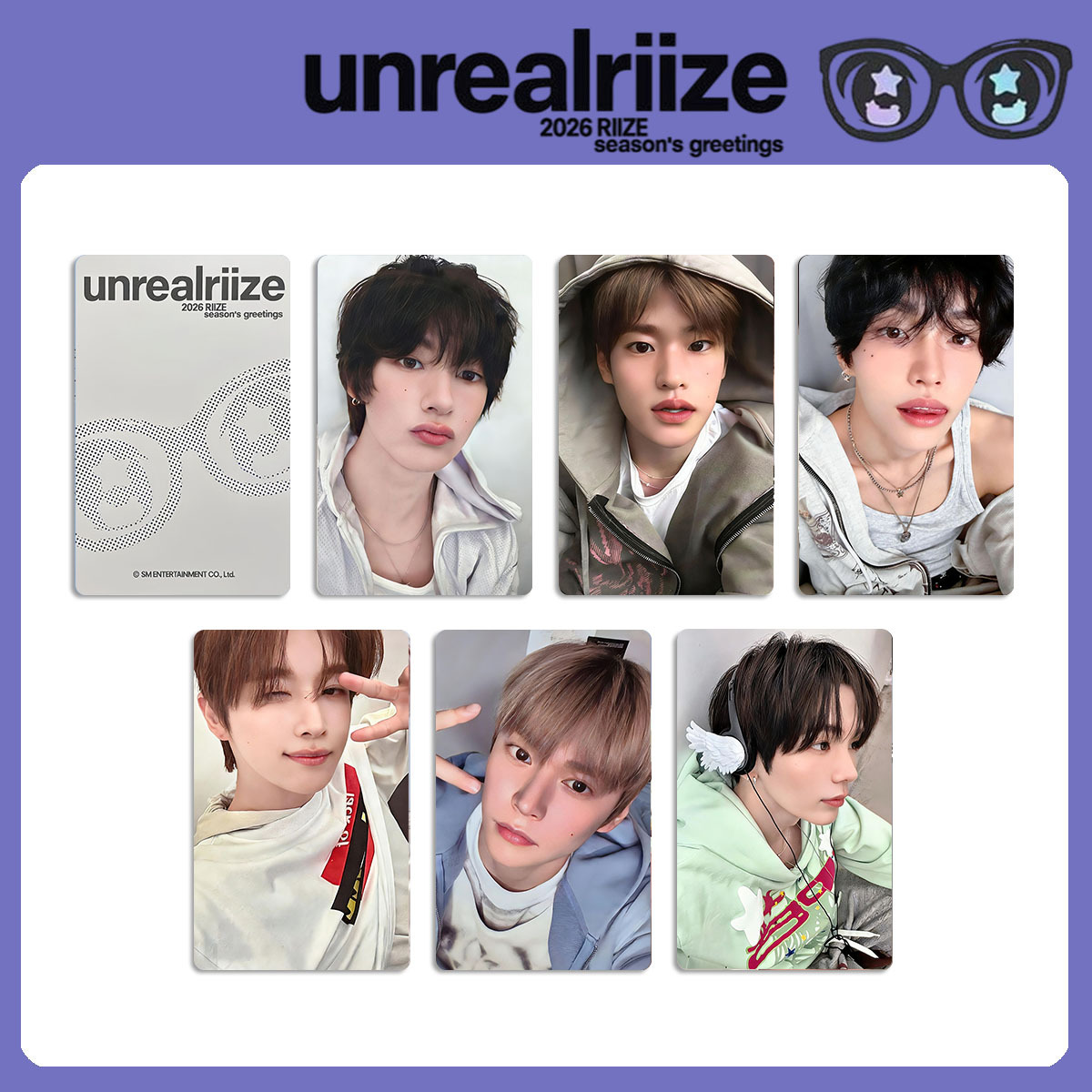 6PCS new male group RIIZE albu - đánh giá và giá Photography News