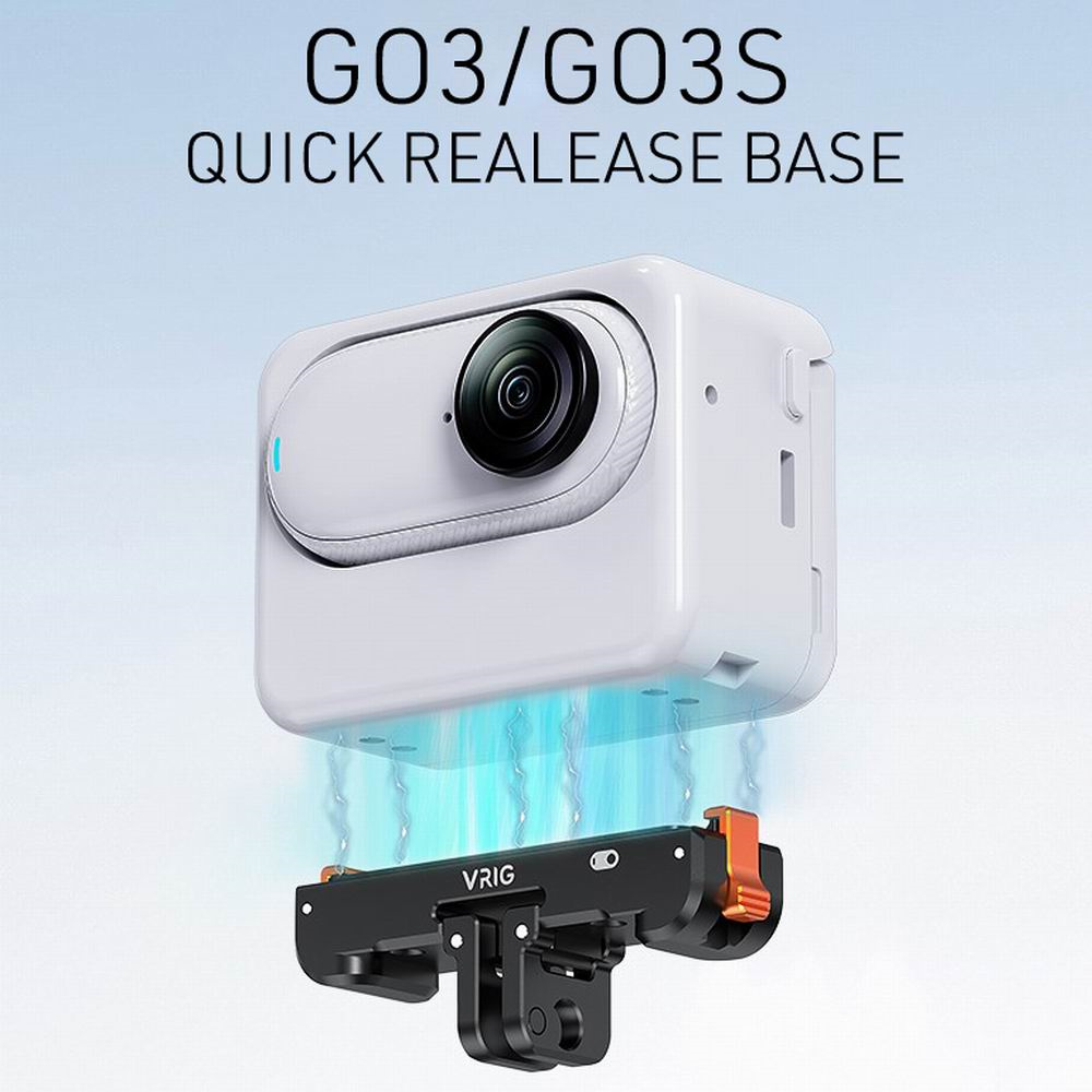VRIG Aluminum Magnetic Chargin - đánh giá và giá Insta360 Camera Go 3