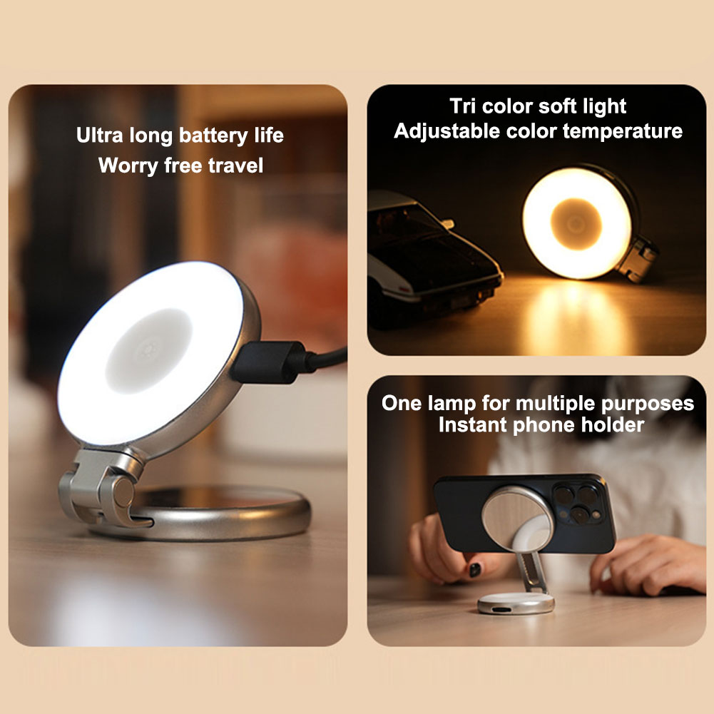 3-in-1 Magnetic Selfie Light w - đánh giá và giá Photography Videos