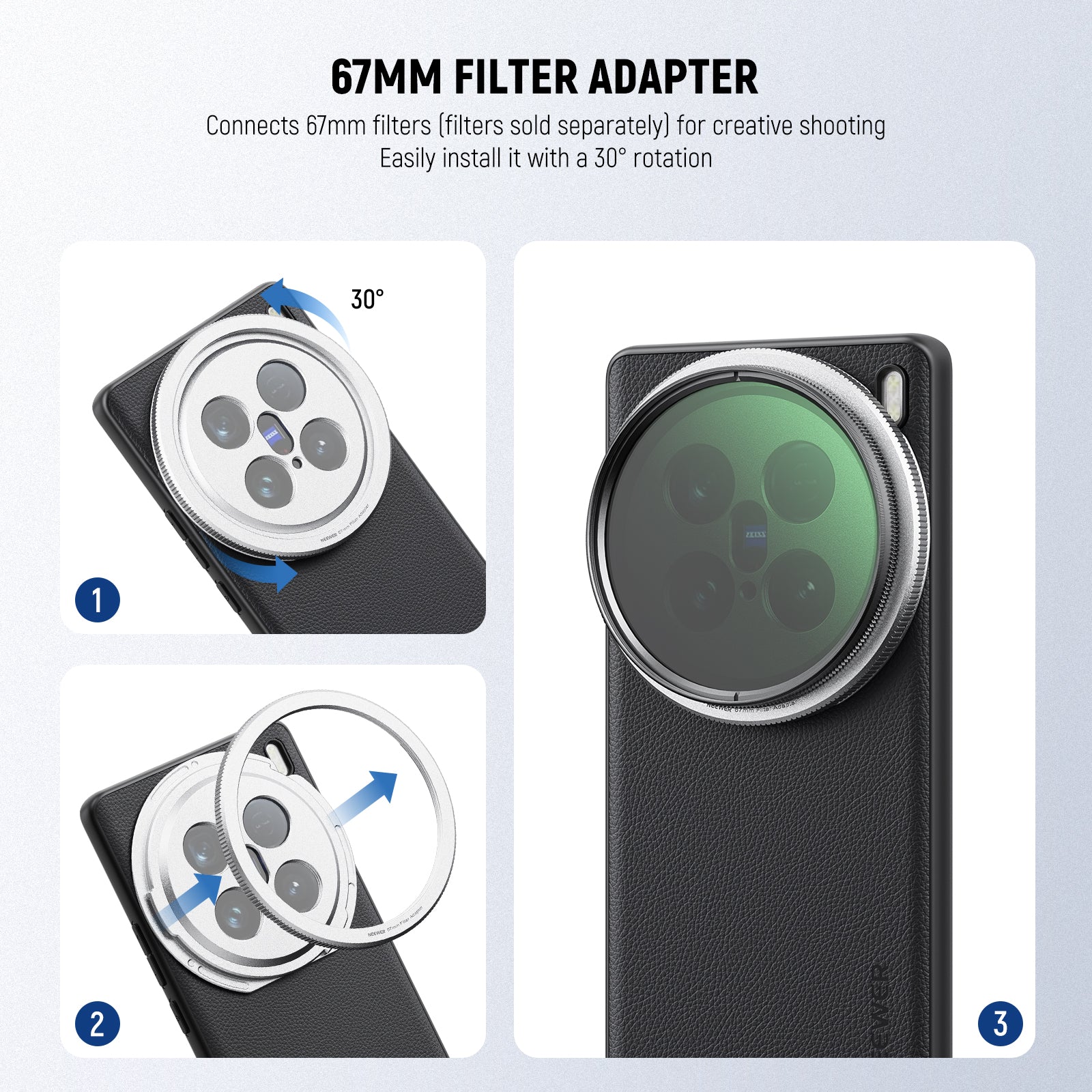 NEEWER Protective Phone Case w - đánh giá và giá Photography Kit Vivo X300 Pro