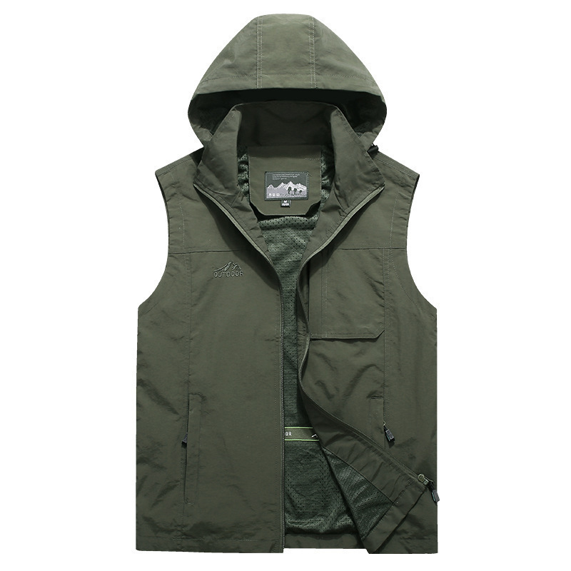 Men Outdoor Hooded Detachable  - đánh giá và giá Photography Jacket