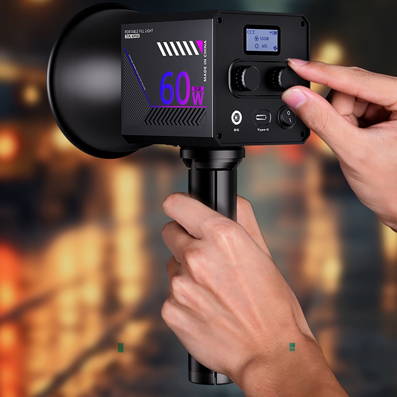 60W RGB Video Light Portable L - đánh giá và giá Photography Natural Lighting
