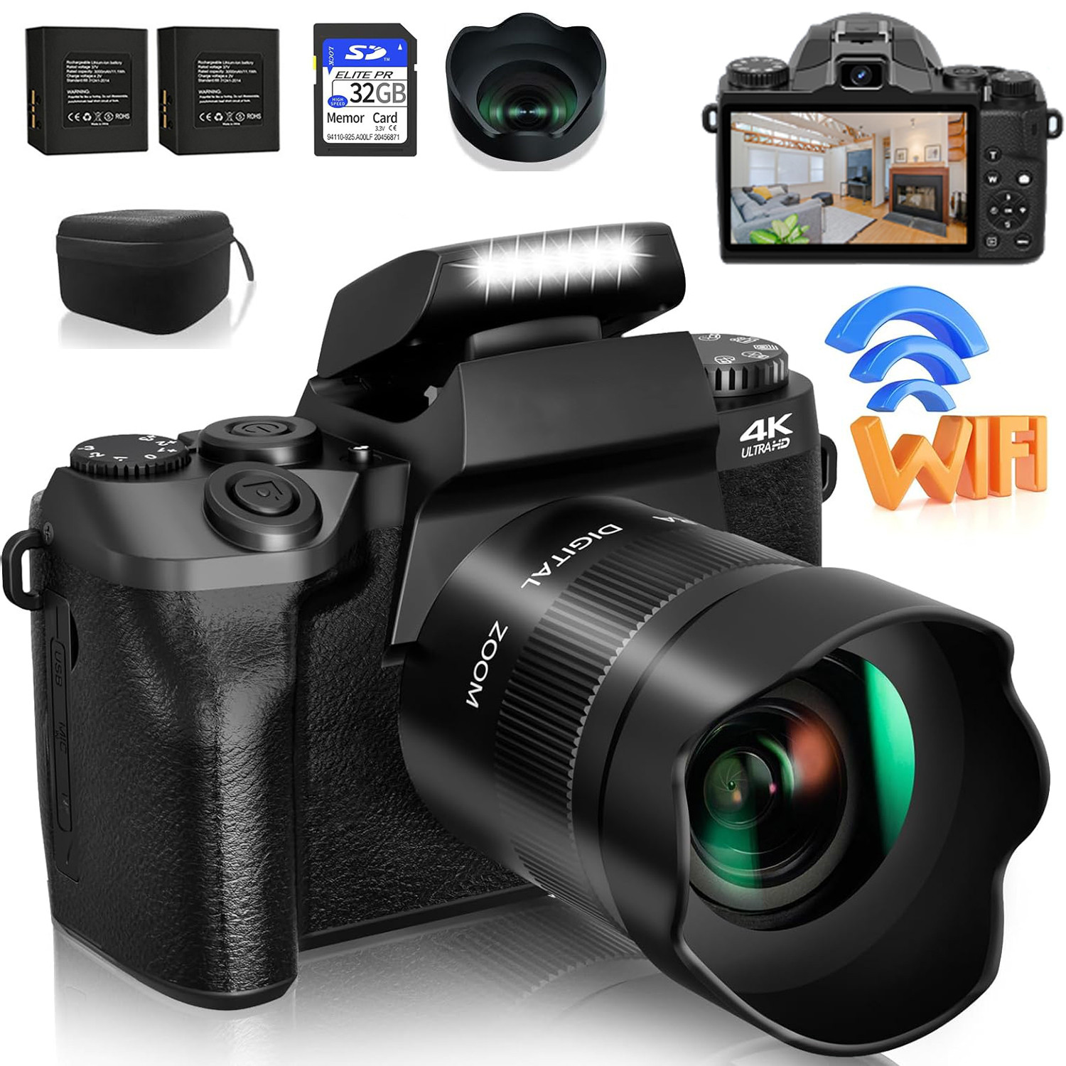 64MP Digital Camera SLR DSLR F - đánh giá và giá Photography Youtube