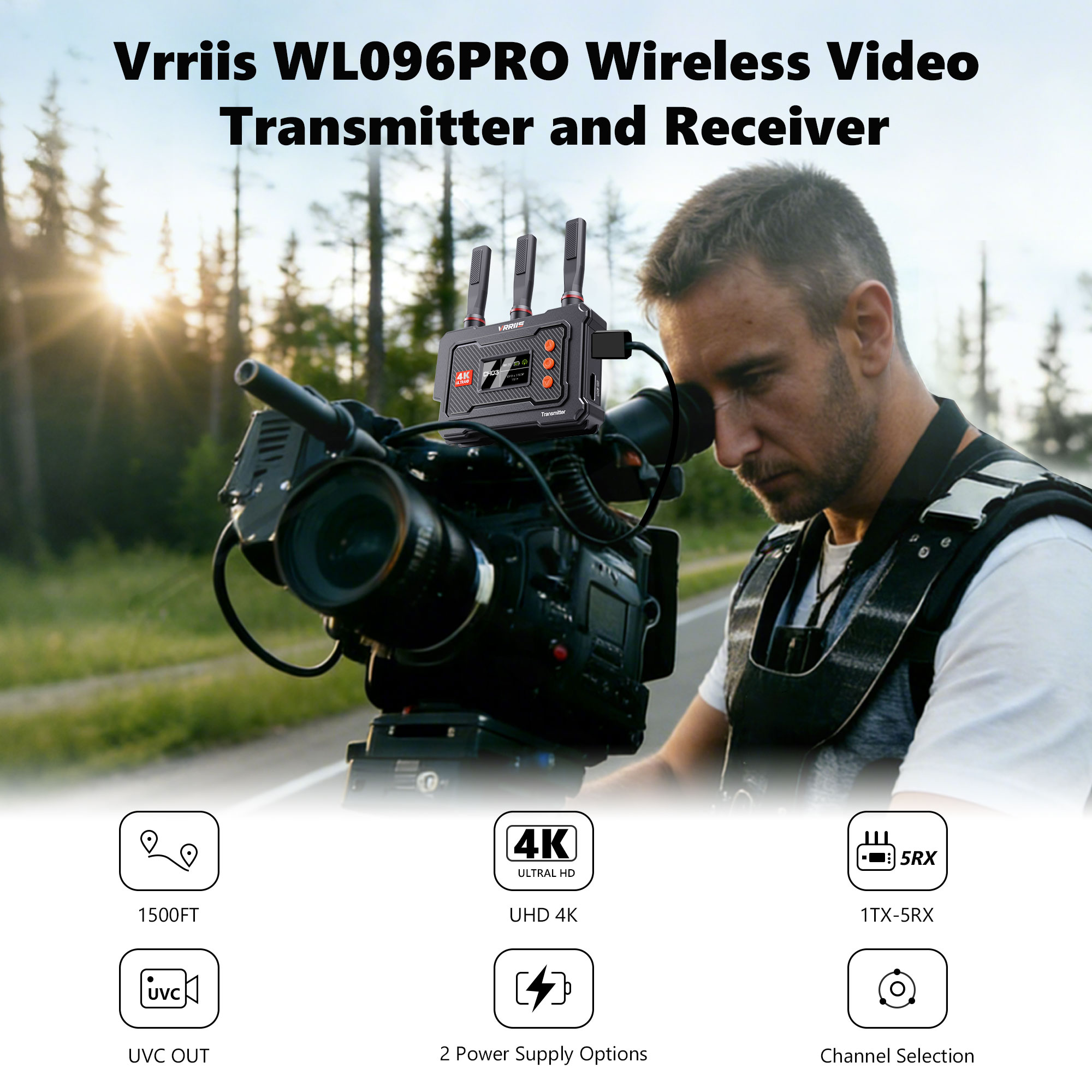 HDMI Wireless 4K Video Transmi - đánh giá và giá Photography Unit