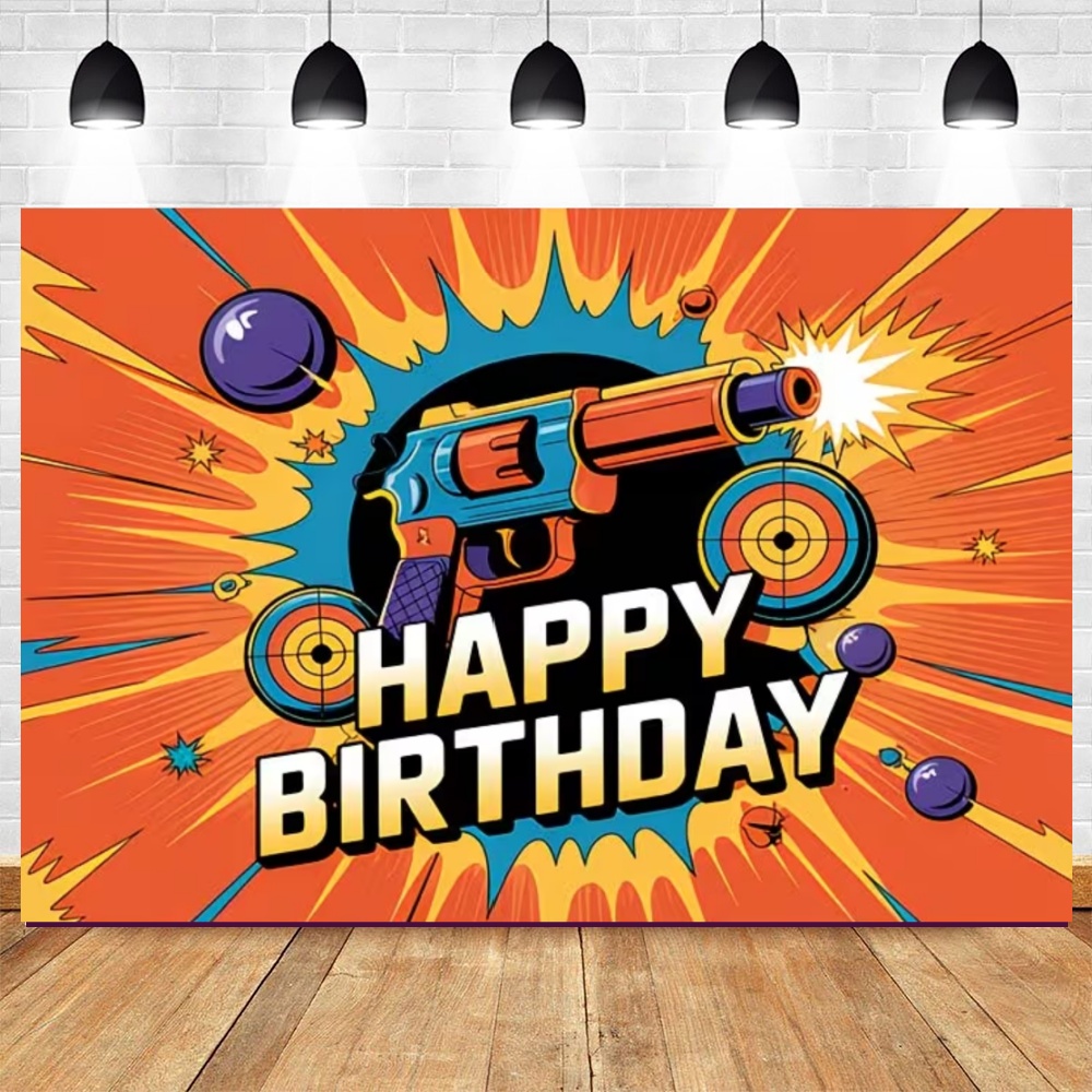 Nerf Gun Theme Birthday Party  - đánh giá và giá Photography Competition