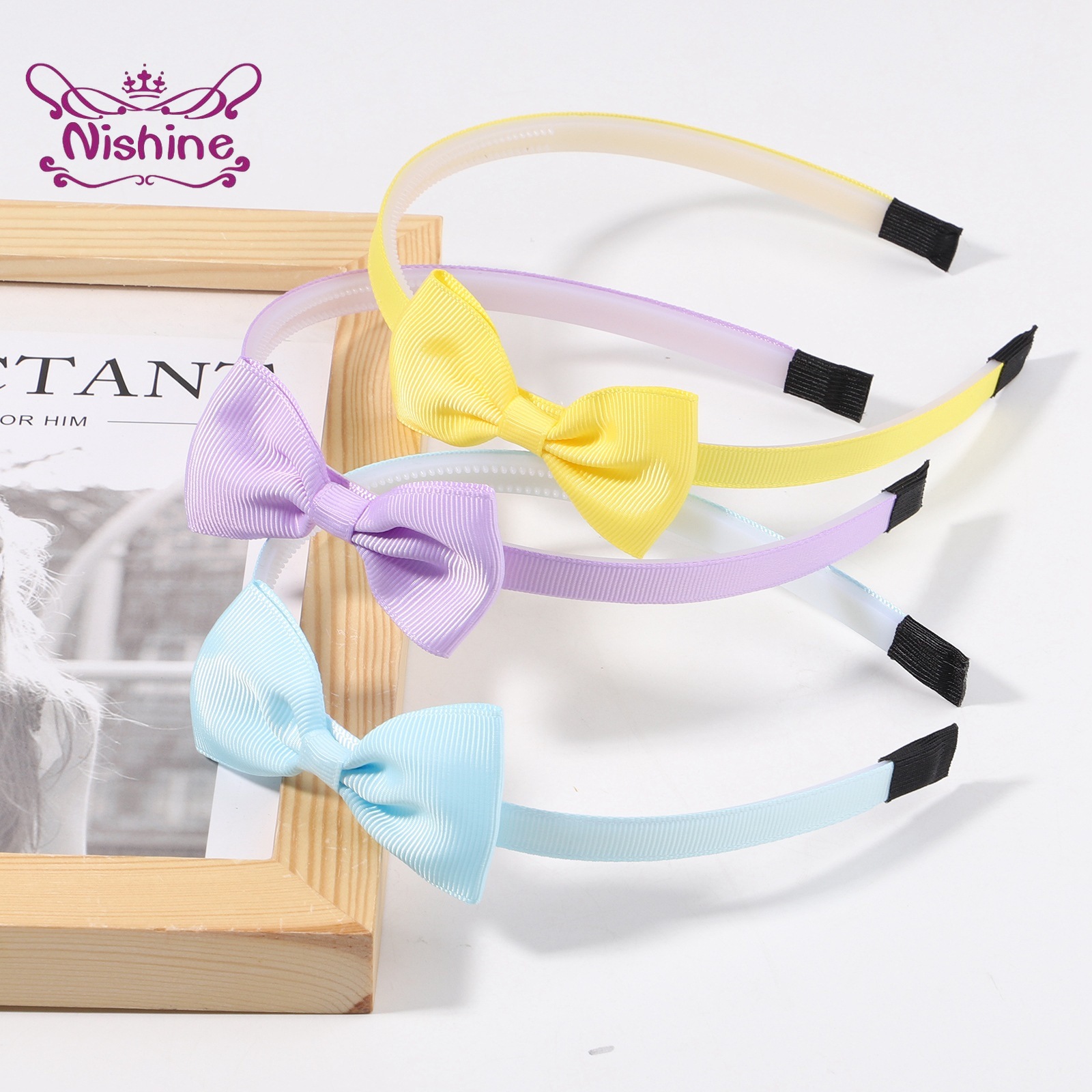 1PCS Ribbon Bow Knot Headband  - đánh giá và giá Photography Triangle