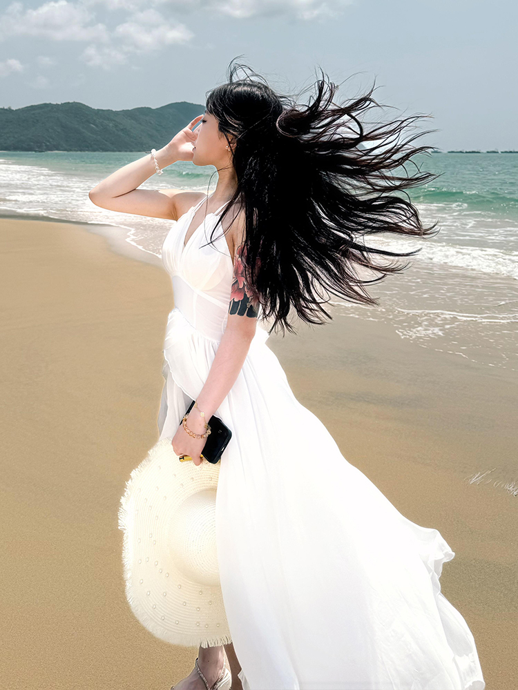 Bali Beach Backless Dress Wome - đánh giá và giá Photography Bali