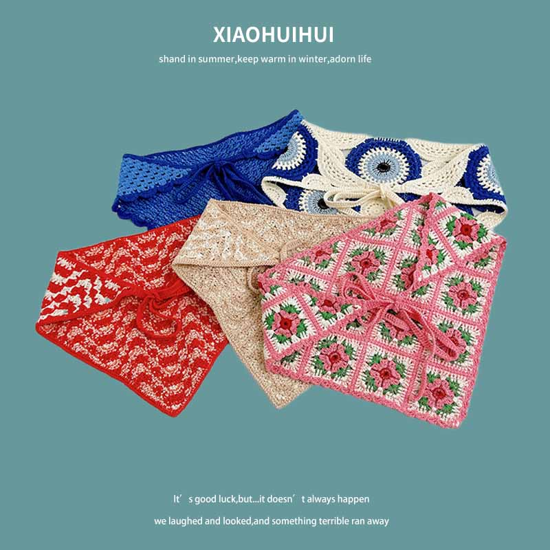 French Ins Knitted Lace Triang - đánh giá và giá Photography Triangle