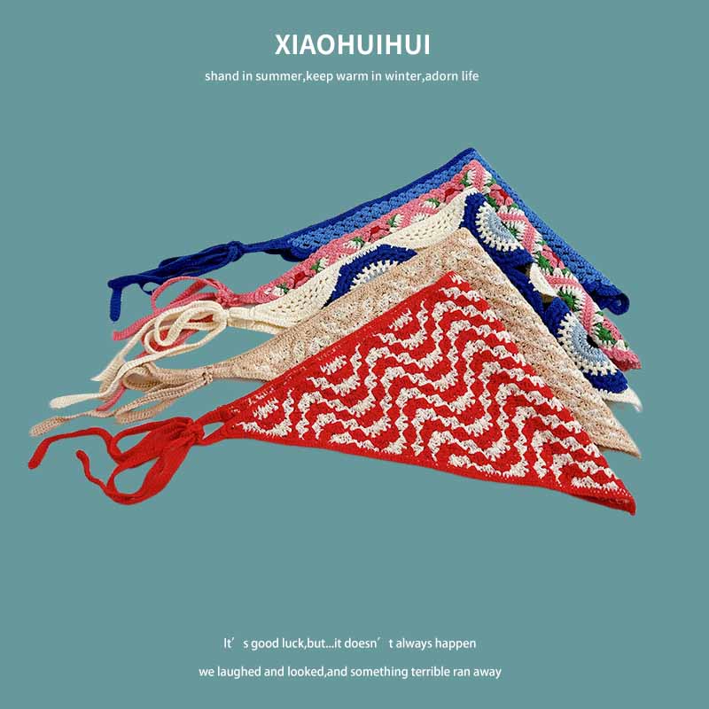 French Ins Knitted Lace Triang - đánh giá và giá Photography Triangle