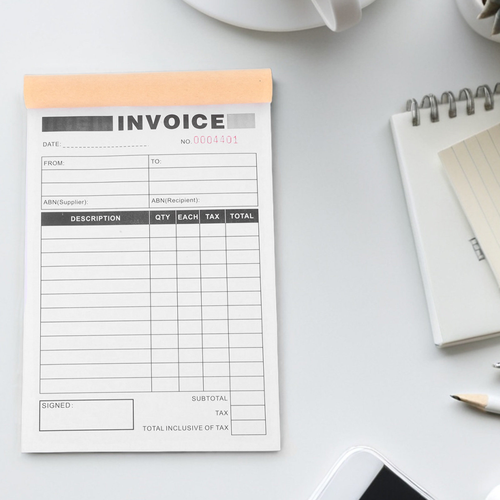 5Pcs Invoice Duplicate Deliver - đánh giá và giá Photography Book